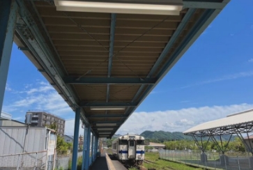 電車工事の様子